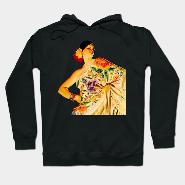 In Spanish a beautiful woman from Spain Hoodie by Marccelus